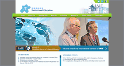 Desktop Screenshot of iaie.org.hk